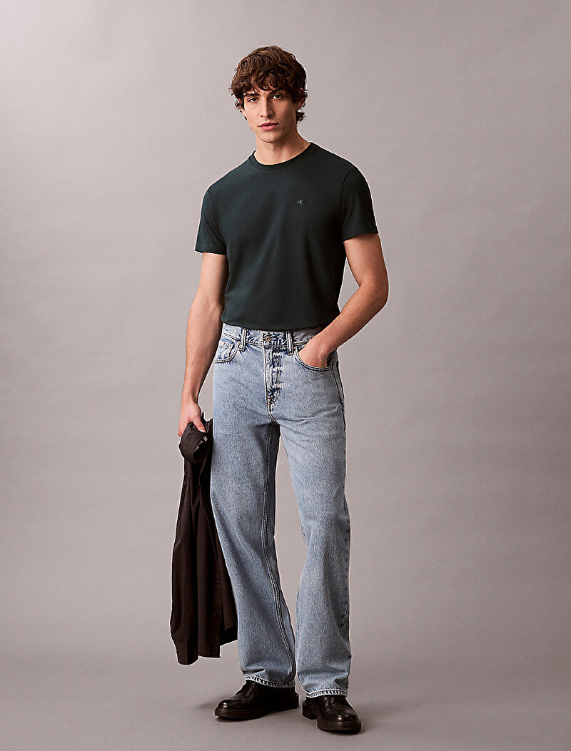 Erkek Slim Stretch Cotton T-shirt