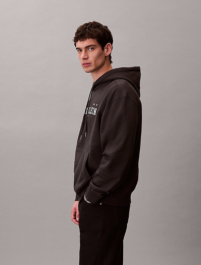 Calvin Klein Siyah Renkli Erkek 350 Fleece Sweatshirt