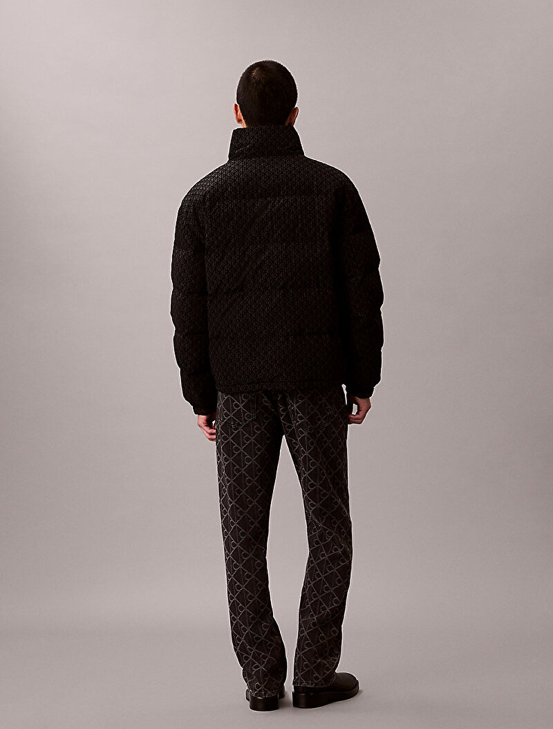 Calvin Klein Siyah Renkli Erkek Reversible Mont