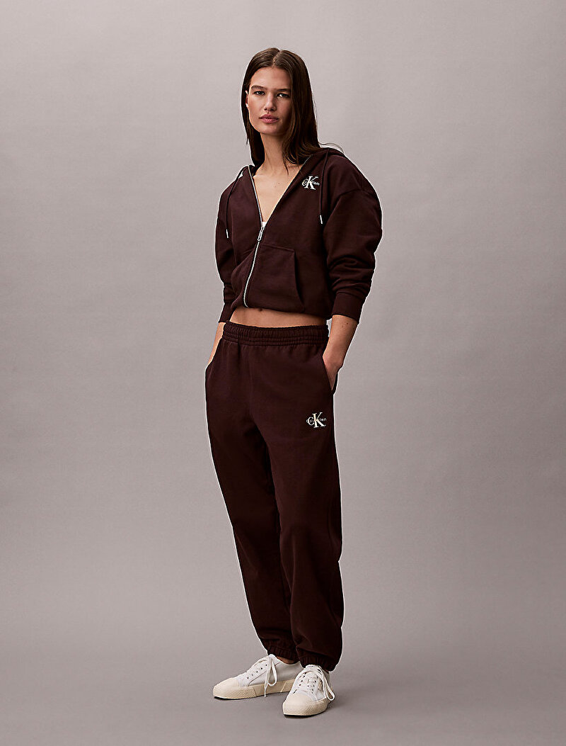 Calvin Klein Kırmızı Renkli Kadın Monologo French Eşofman Altı