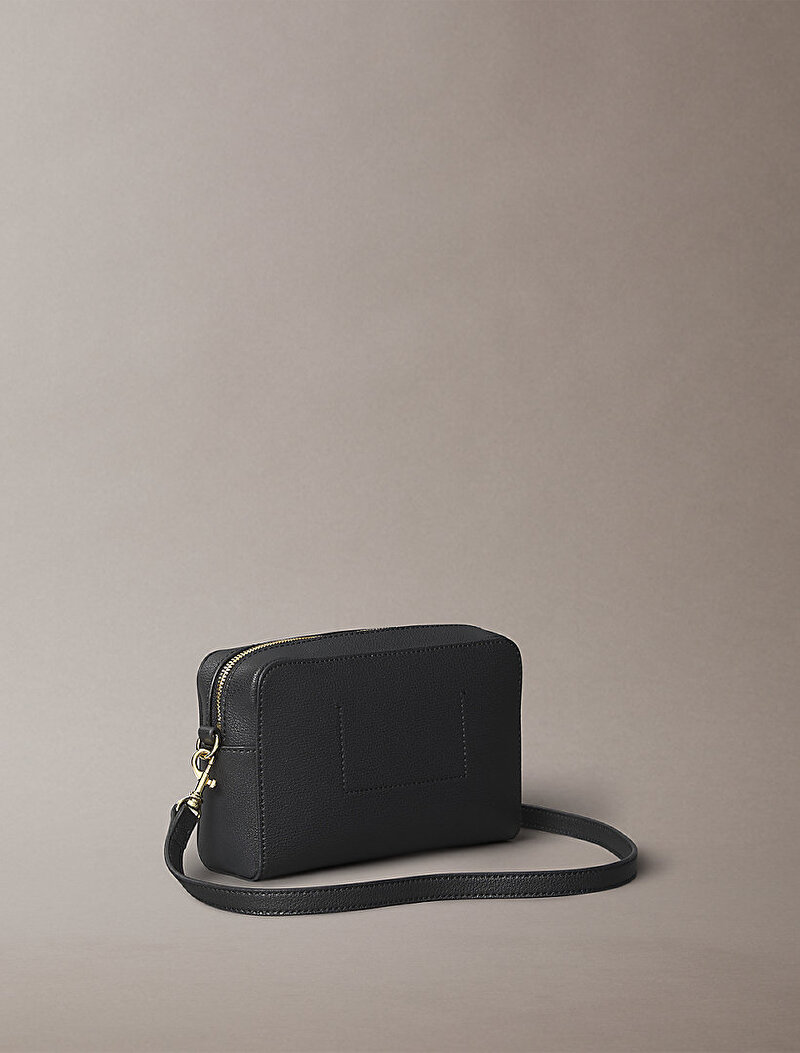 Calvin Klein Siyah Renkli Kadın Minimal Monogram Çapraz Çanta