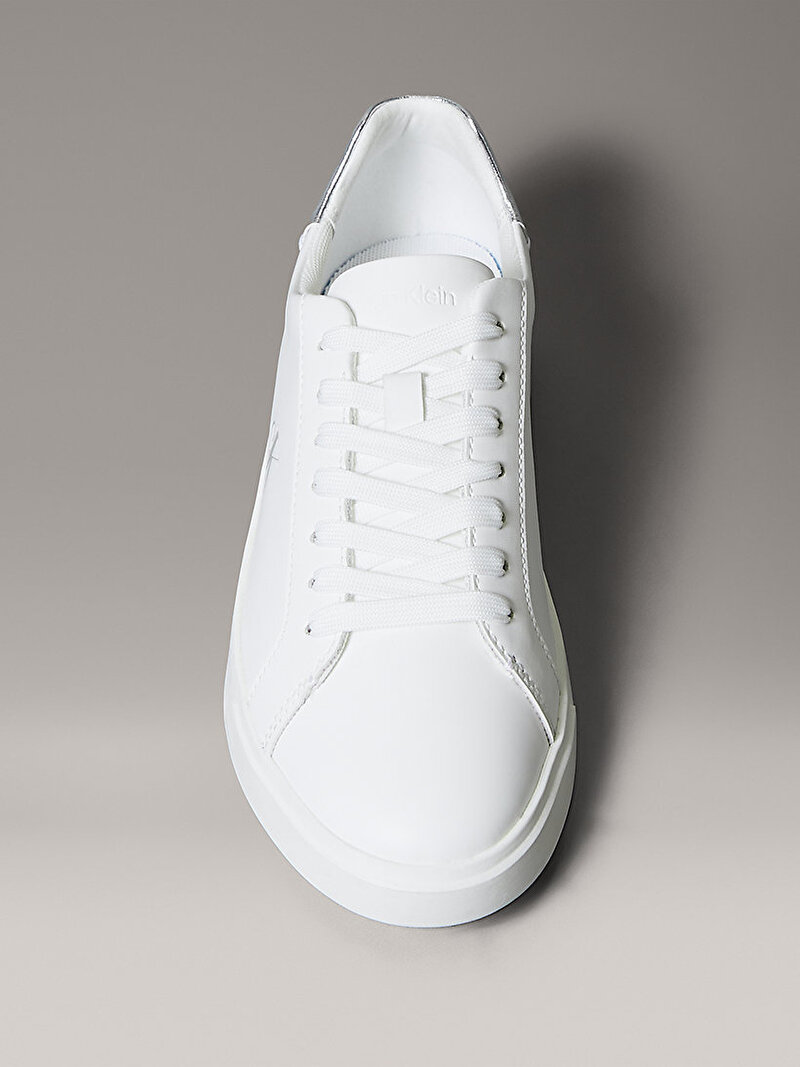 Calvin Klein Beyaz Renkli Kadın Low Pro Cups Laceup Sneaker