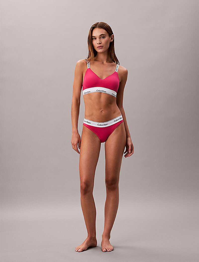 Calvin Klein Pembe Renkli Kadın Bikini Külot