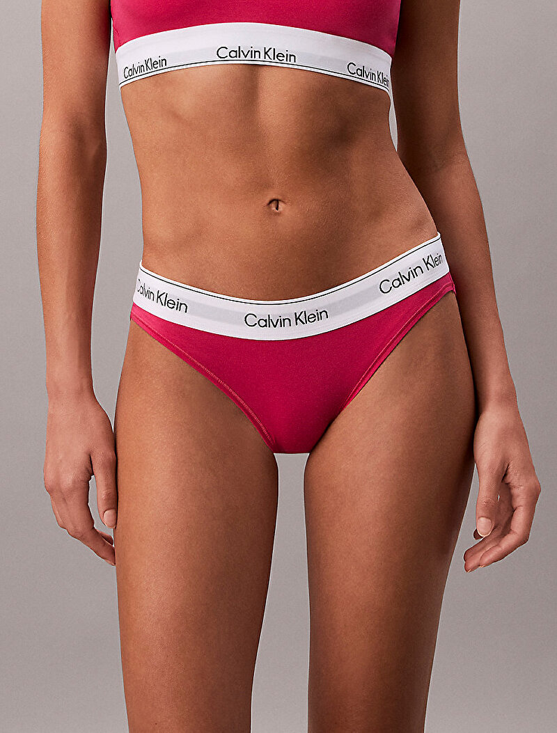 Calvin Klein Pembe Renkli Kadın Bikini Külot