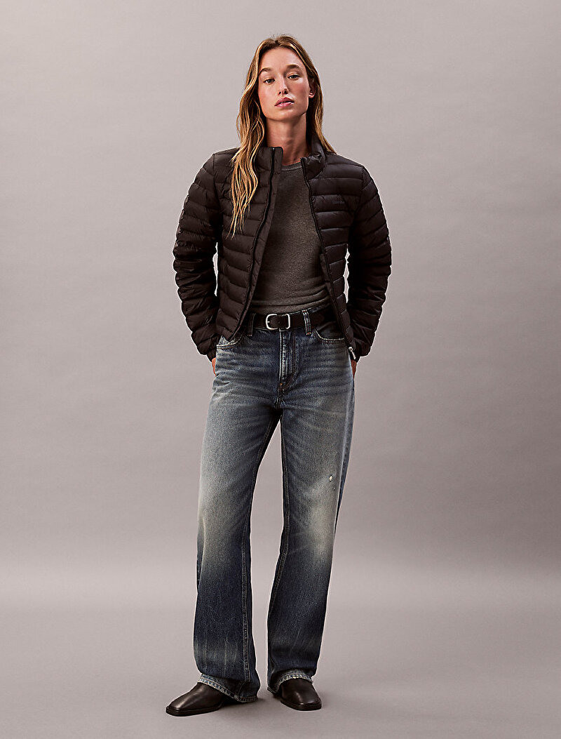 Calvin Klein Siyah Renkli Kadın Ultra Lightweight Mont