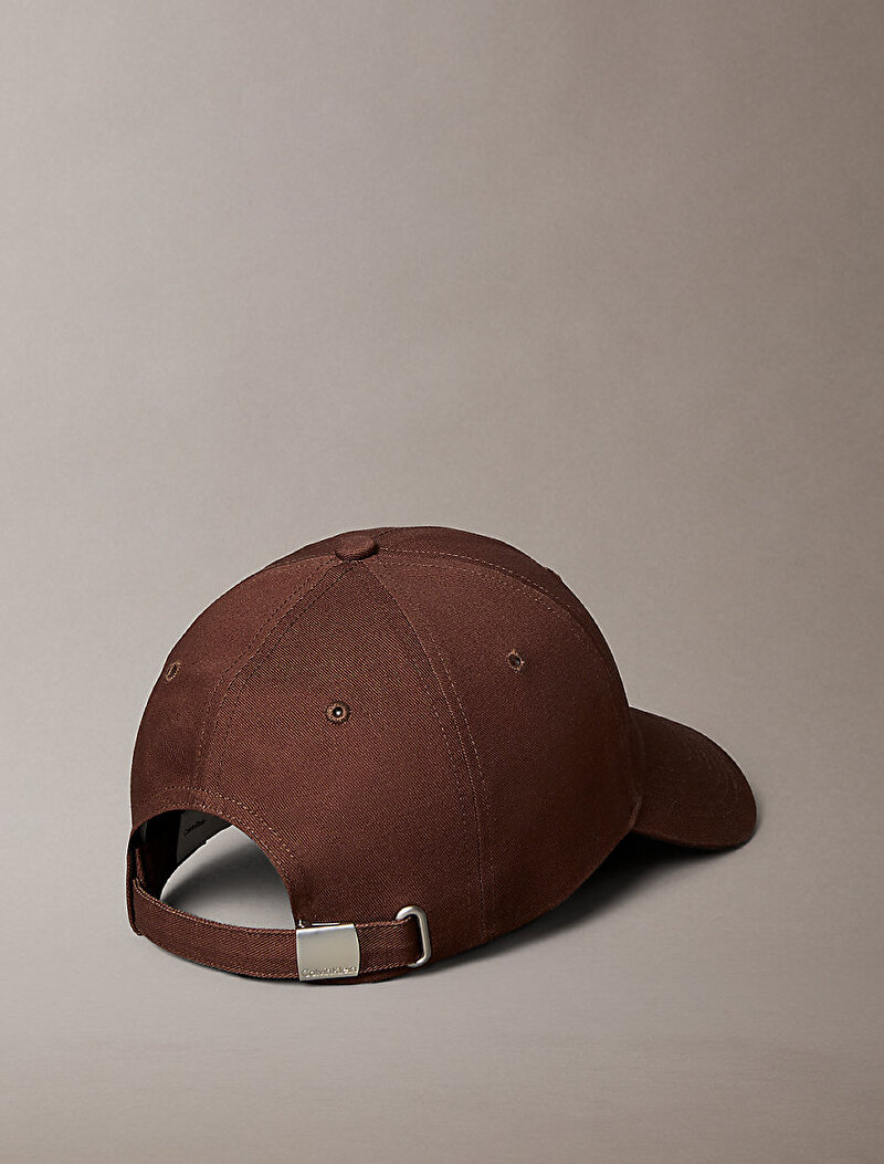 Calvin Klein Kahverengi Renkli Erkek Titlecase Logo Şapka