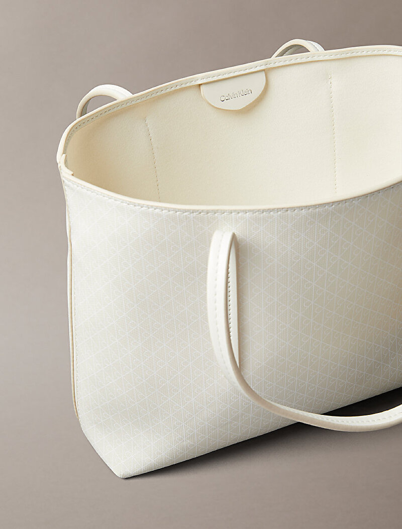 Calvin Klein Çok renkli Renkli Kadın Emblem Small Tote Çanta