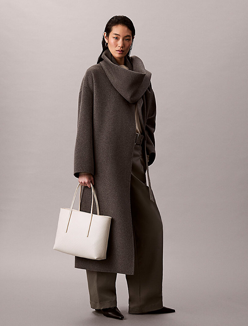 Calvin Klein Çok renkli Renkli Kadın Emblem Small Tote Çanta