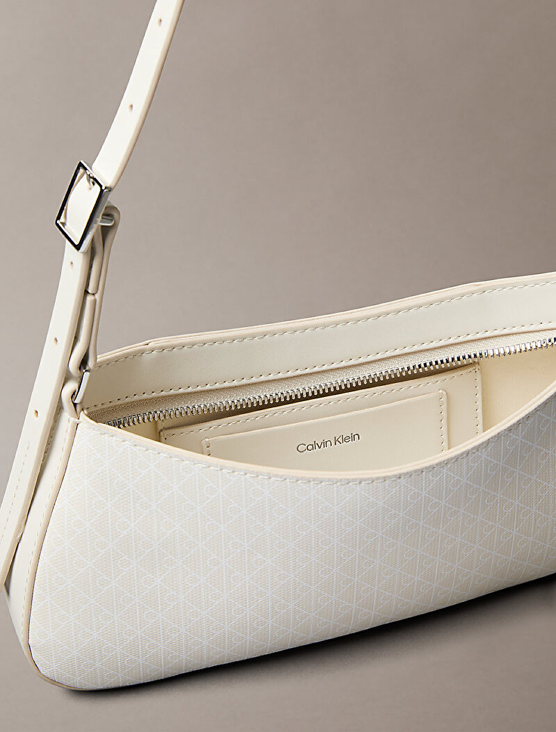 Calvin Klein Çok renkli Renkli Kadın Emblem Aop Small Omuz Çantası