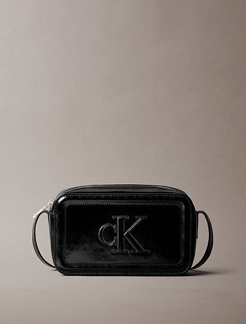 Kadın Bold Ck Metallic Camera Çantası