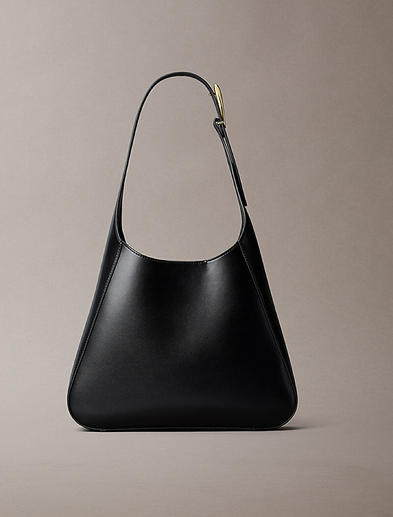 Calvin Klein Siyah Renkli Kadın Hardware Adj Strap Omuz Çantası