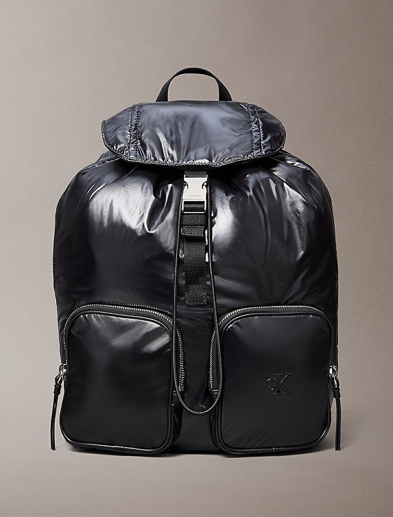 Calvin Klein Siyah Renkli Kadın Pocket Naylon Sırt Çantası