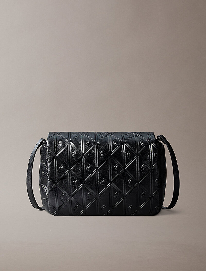 Kadın Emblem Aop Puffer Çapraz Çanta