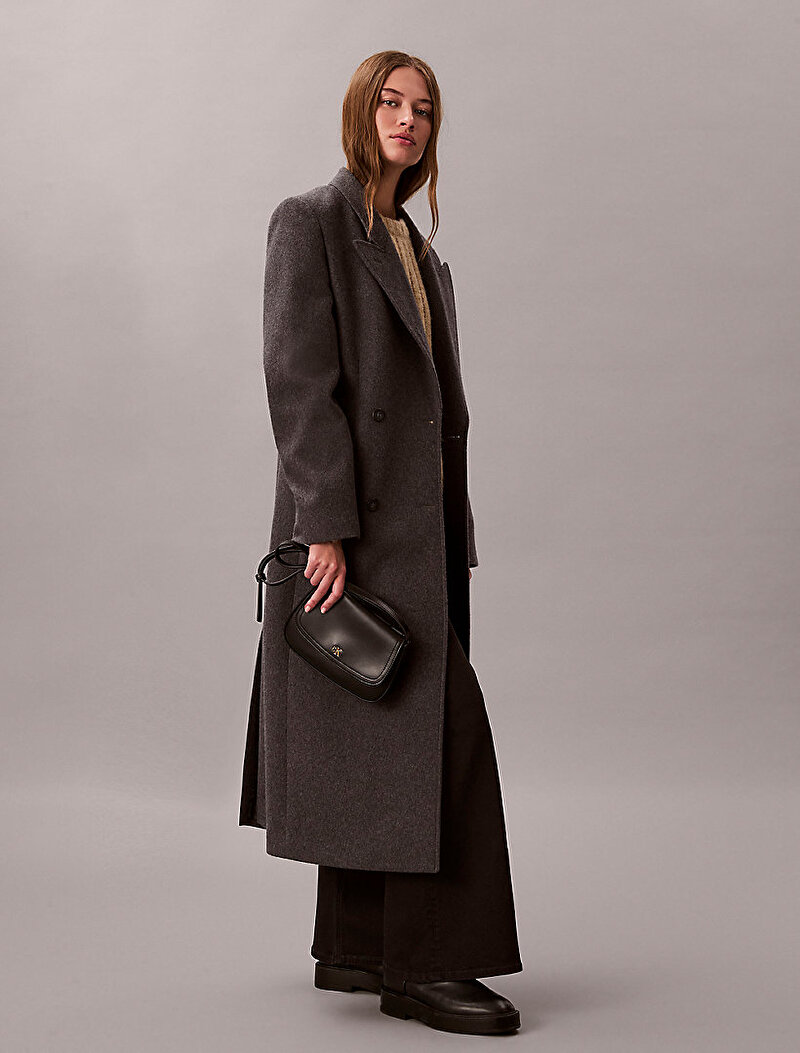 Calvin Klein Siyah Renkli Kadın Ck Flap Camera Çantası