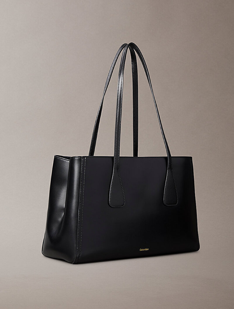 Calvin Klein Siyah Renkli Kadın Ck Medium Work Tote Çanta