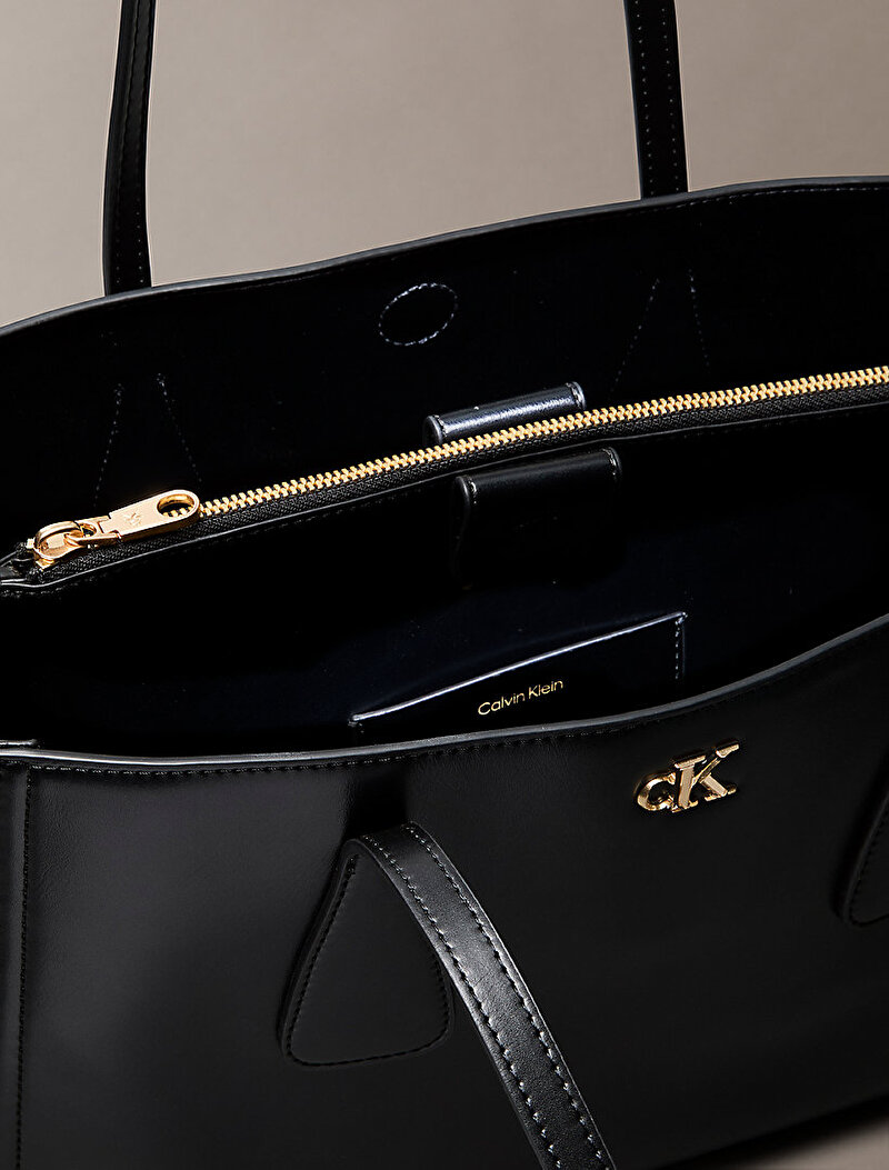 Calvin Klein Siyah Renkli Kadın Ck Medium Work Tote Çanta