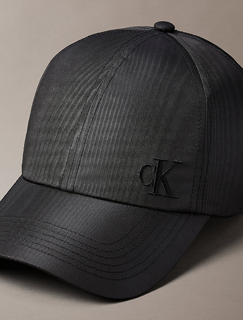 Calvin Klein Siyah Renkli Kadın Monogram Embroidery Şapka