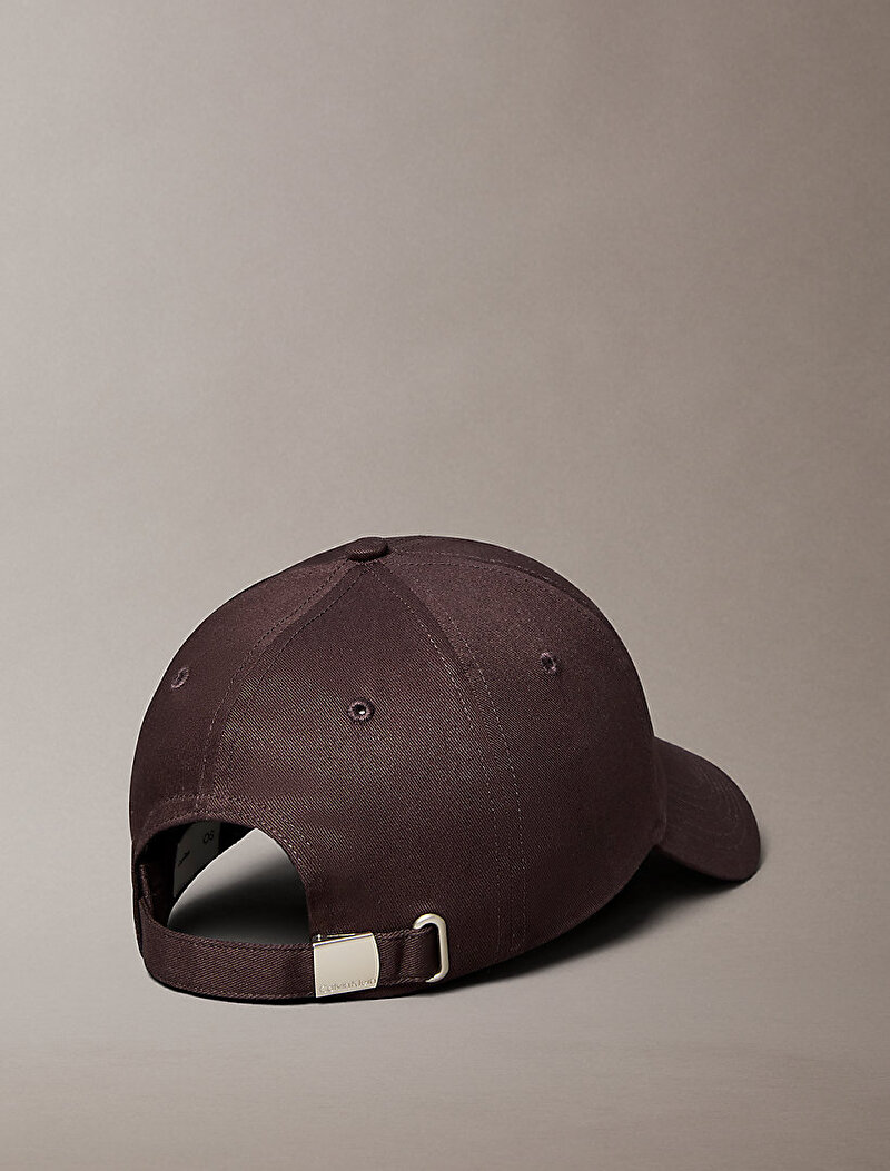 Calvin Klein Kahverengi Renkli Erkek Monologo Embroidery Şapka