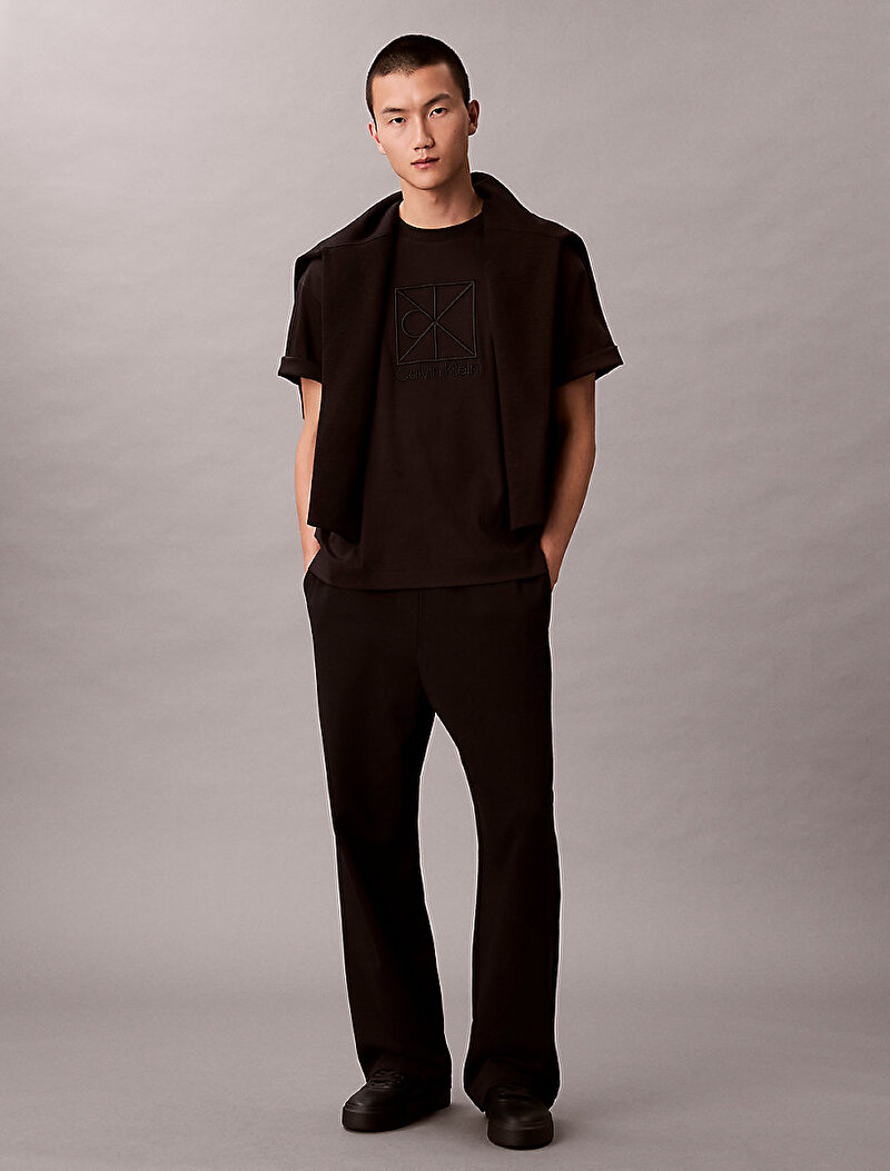 Calvin Klein Siyah Renkli Erkek Rlexed Premium T-shirt