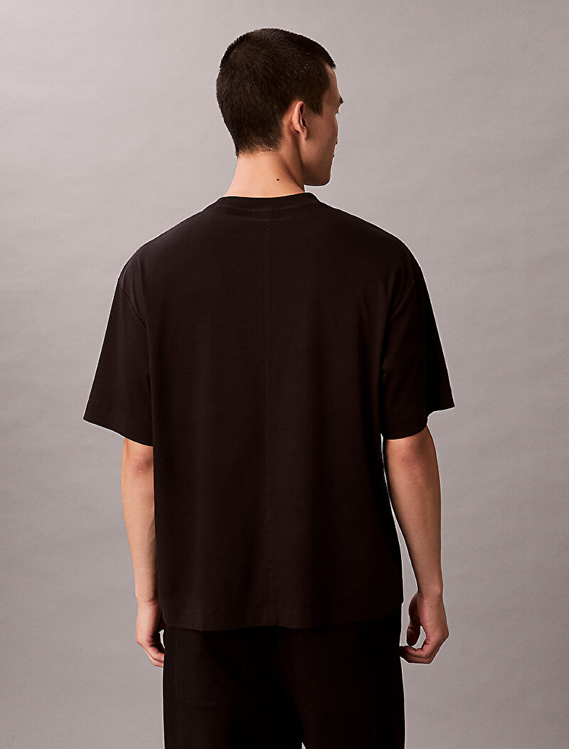 Calvin Klein Siyah Renkli Erkek Rlexed Premium T-shirt