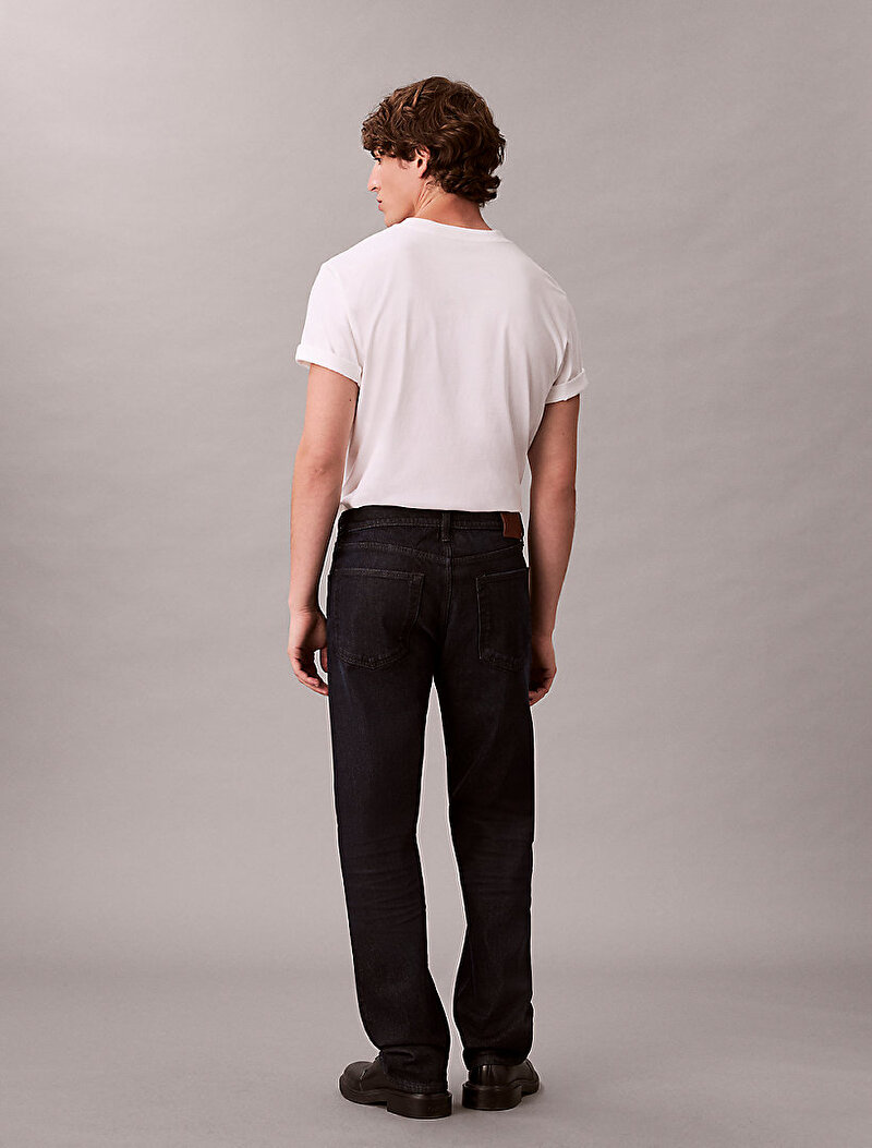 Calvin Klein Siyah Renkli Erkek Standard Straight Gothic Jean Pantolon