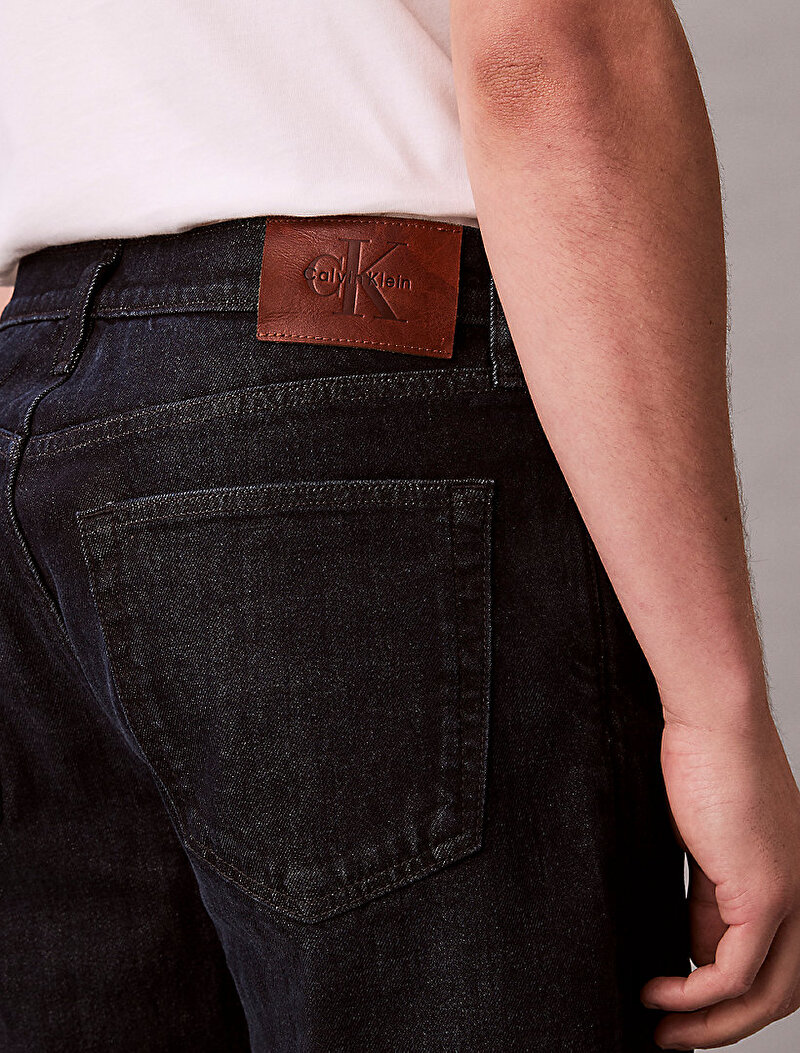 Calvin Klein Siyah Renkli Erkek Standard Straight Gothic Jean Pantolon