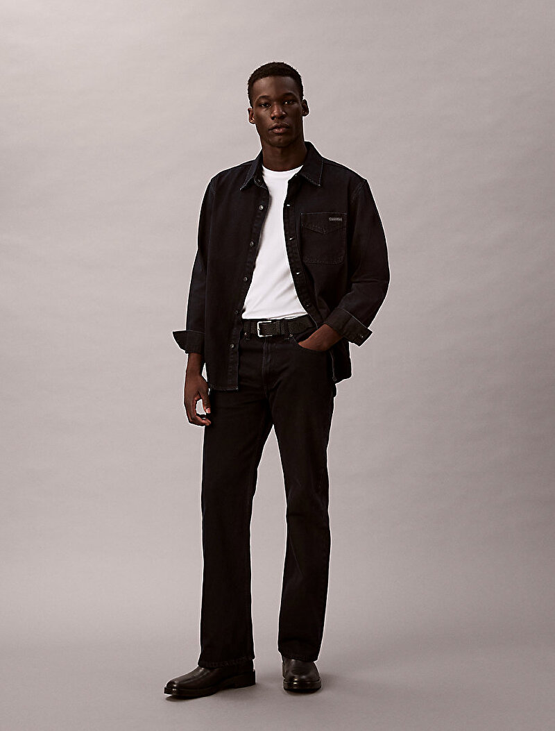 Calvin Klein Mavi Renkli Erkek Blue Black Stone Gömlek