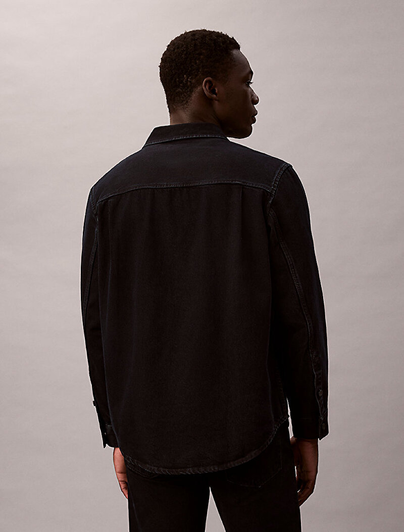 Calvin Klein Mavi Renkli Erkek Blue Black Stone Gömlek