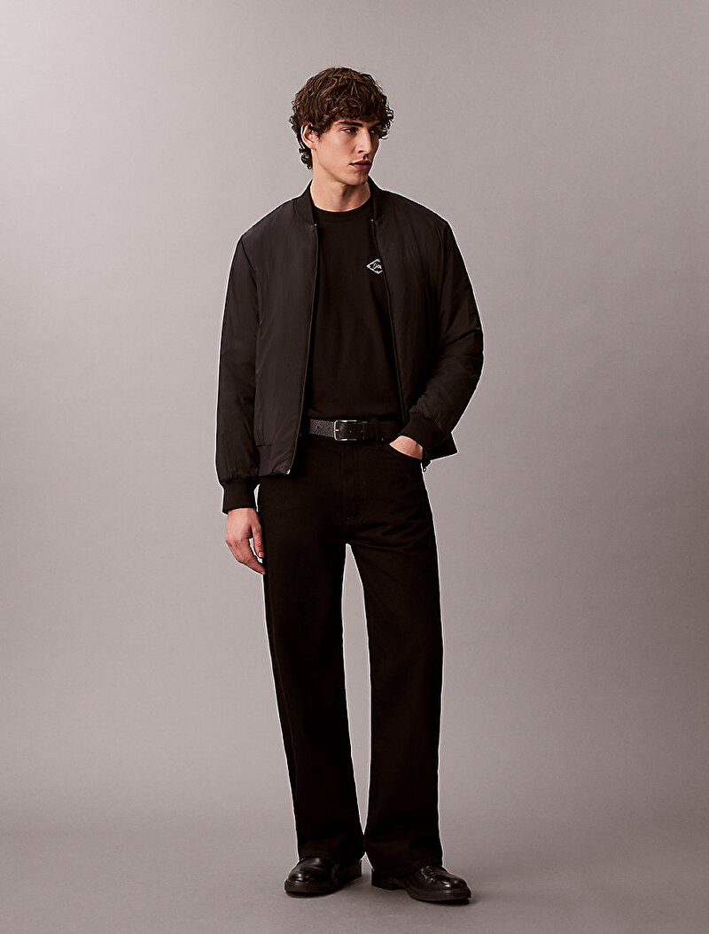 Calvin Klein Siyah Renkli Erkek 20s Calvin Match T-shirt