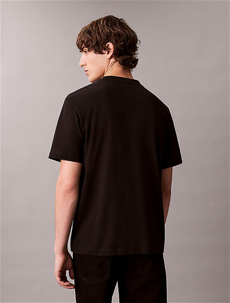 Calvin Klein Siyah Renkli Erkek 20s Calvin Klein T-shirt