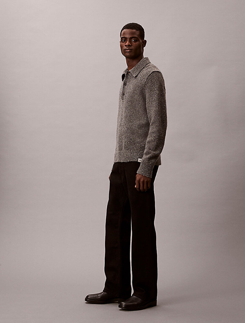 Calvin Klein Siyah Renkli Erkek Bootcut Ck Classic Jean Pantolon