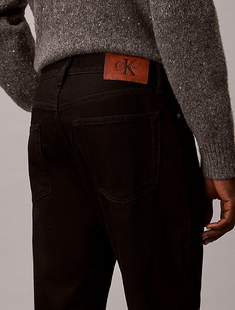 Calvin Klein Siyah Renkli Erkek Bootcut Ck Classic Jean Pantolon