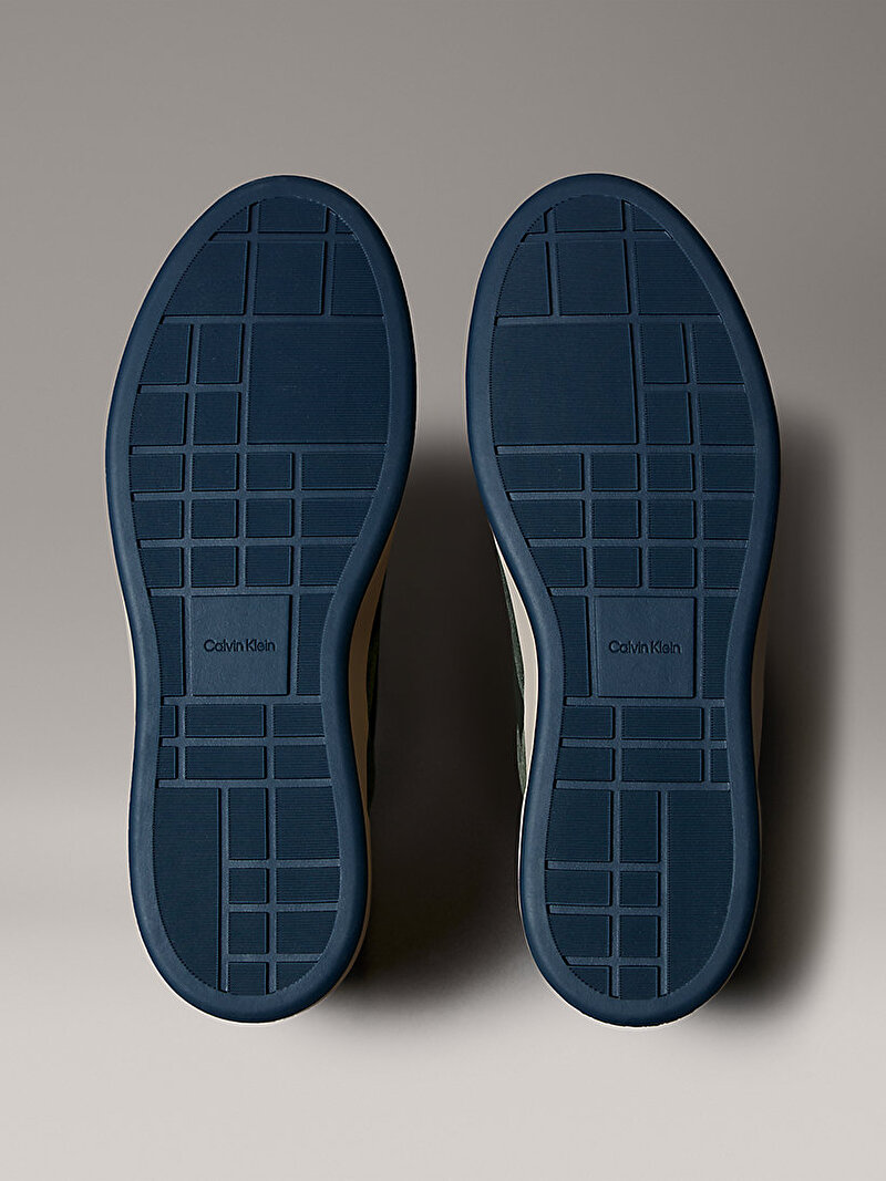 Calvin Klein Yeşil Renkli Erkek Basket Cupsole Laceup Sneaker