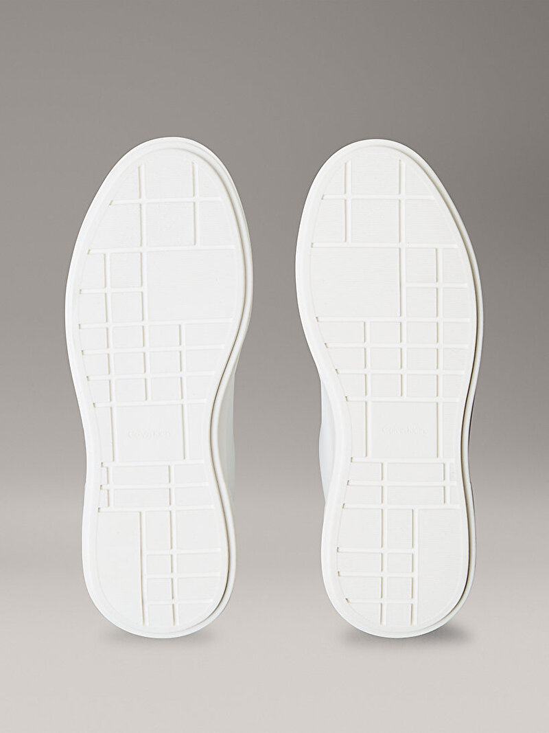 Calvin Klein Beyaz Renkli Kadın Chunky Cupsole Laceup Sneaker