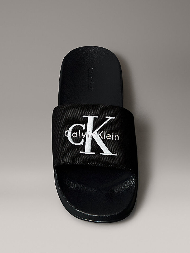 Calvin Klein Siyah Renkli Erkek Plaj Terliği