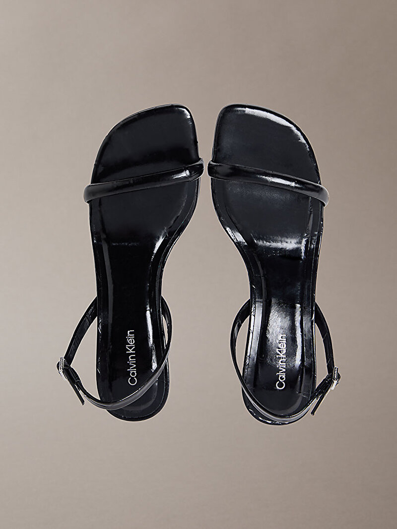 Calvin Klein Siyah Renkli Kadın Sculpt Kitt Heel Topuklu Ayakkabı