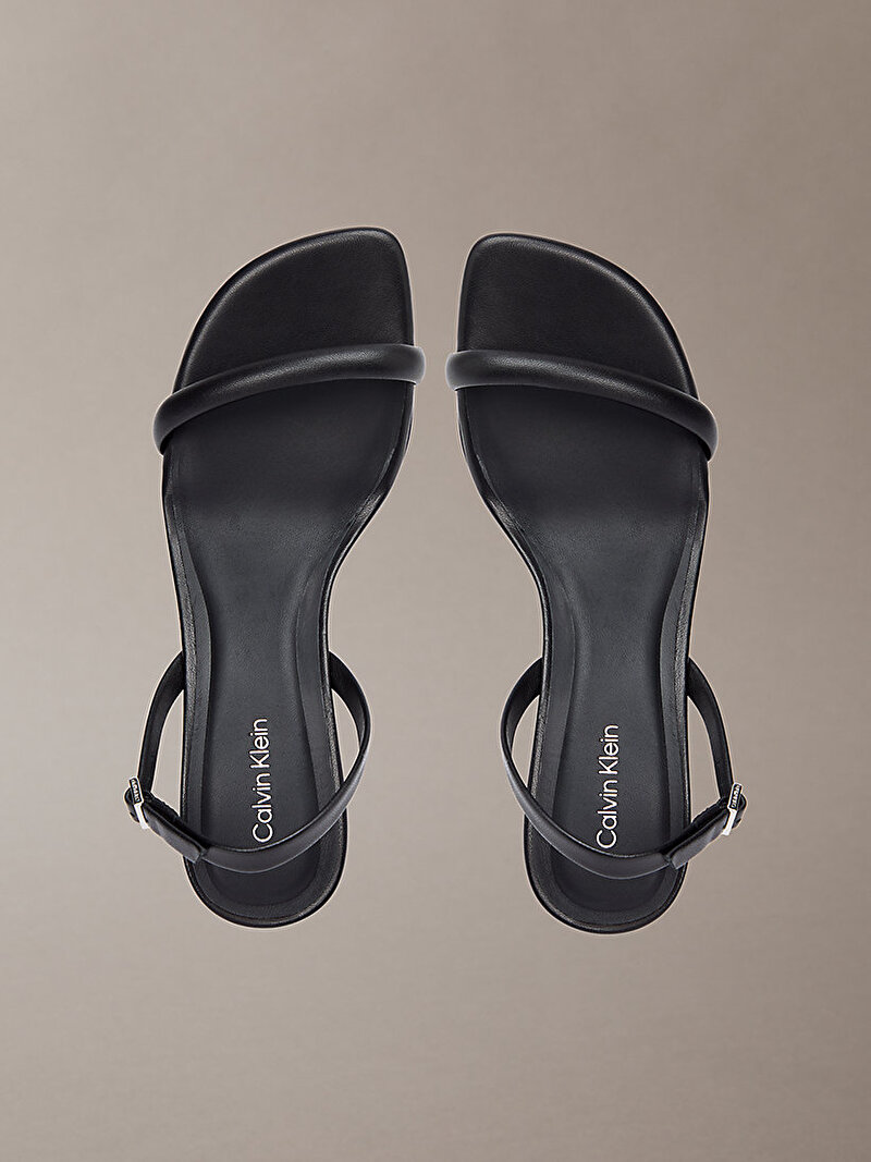 Calvin Klein Siyah Renkli Kadın Sculpt Kitt Heel Topuklu Ayakkabı