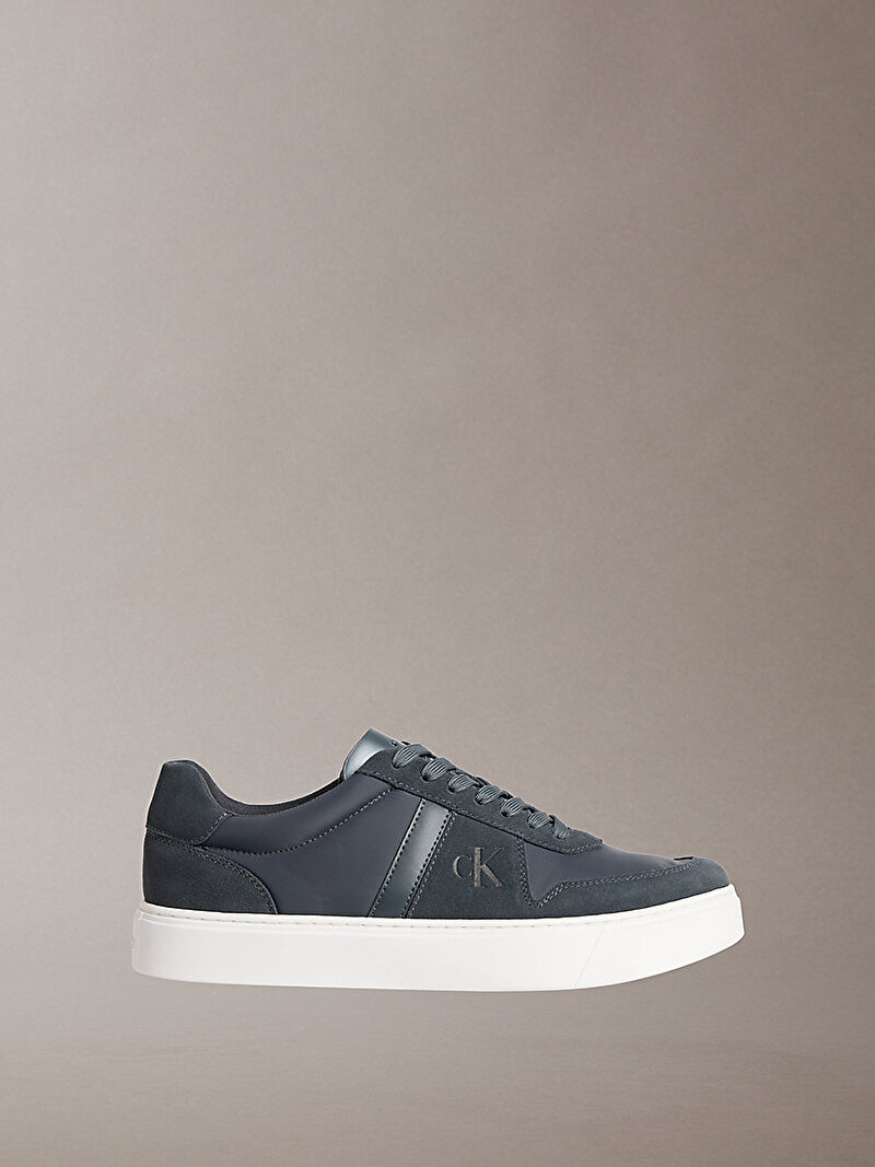 Calvin Klein Gri Renkli Erkek Classic Cupsole Lace Sneaker