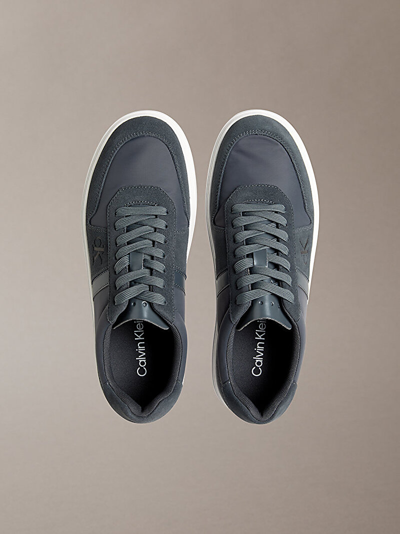 Calvin Klein Gri Renkli Erkek Classic Cupsole Lace Sneaker