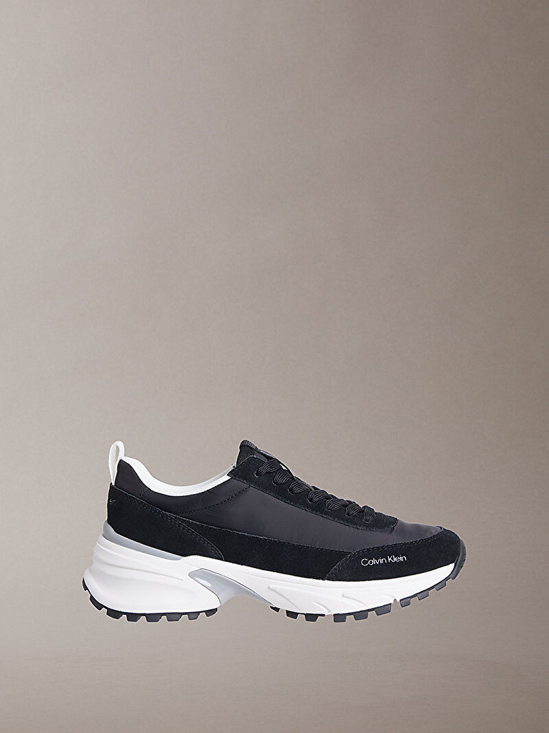 Calvin Klein Siyah Renkli Kadın Hike Runner Naylon Sneaker