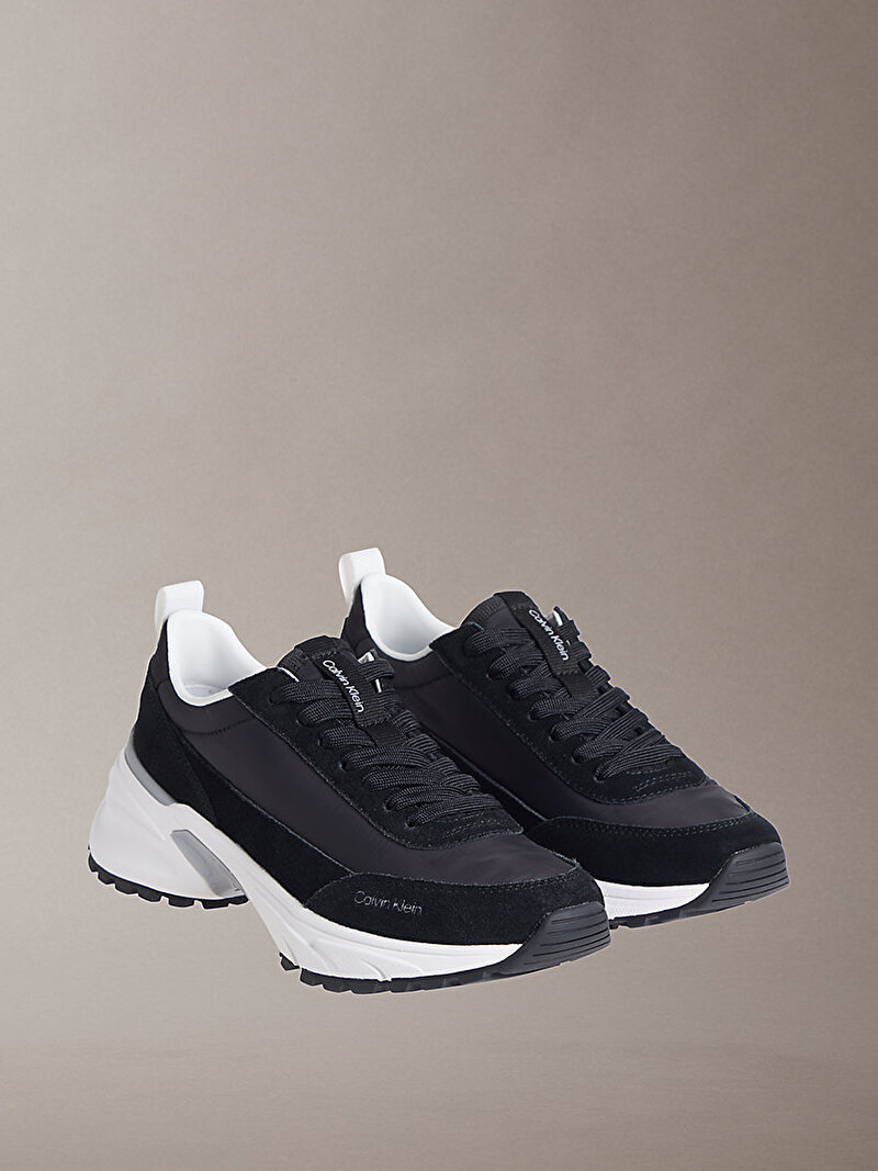 Calvin Klein Siyah Renkli Kadın Hike Runner Naylon Sneaker