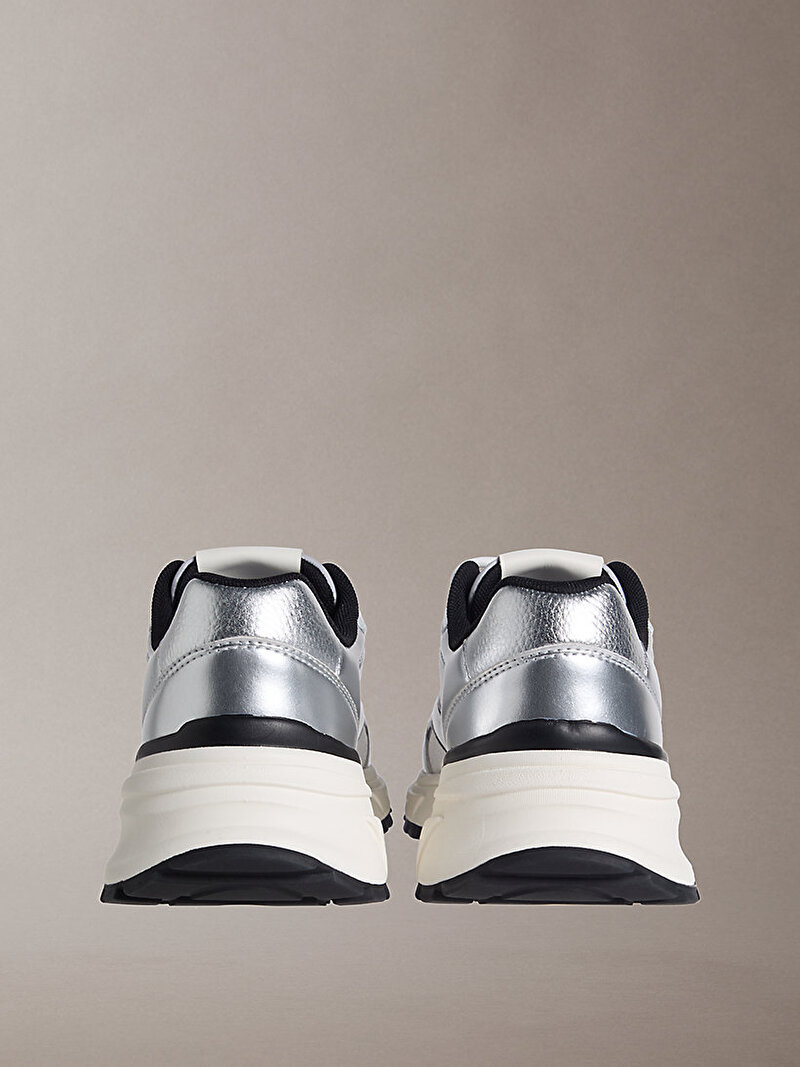 Calvin Klein Gri Renkli Kadın Hike Runner Lace Up Sneaker