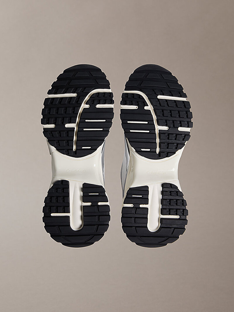 Calvin Klein Gri Renkli Kadın Hike Runner Lace Up Sneaker