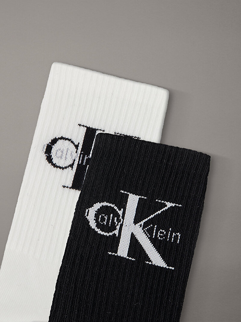 Calvin Klein Çok renkli Renkli Kadın CKJ 4'lü Paket Çorap