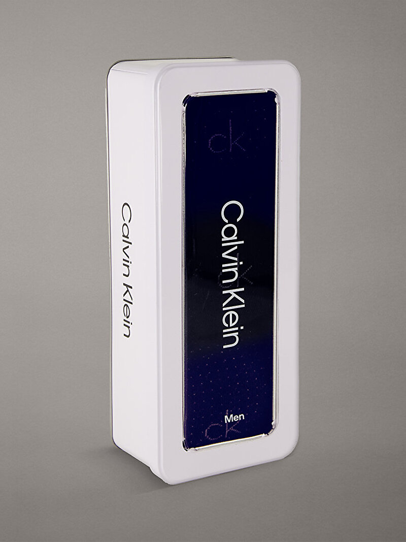 Calvin Klein Mavi Renkli Erkek CK 3'lü Paket Çorap