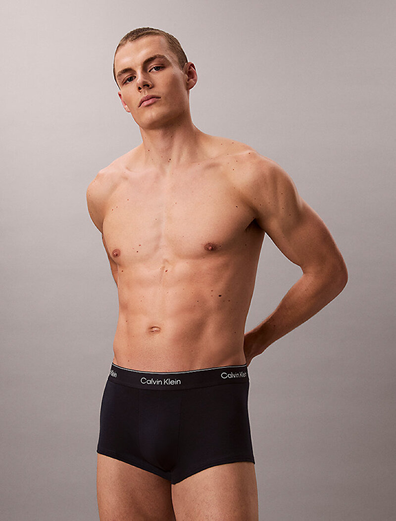 Calvin Klein Çok renkli Renkli Erkek 3'lü Paket Low Rise Trunk Boxer