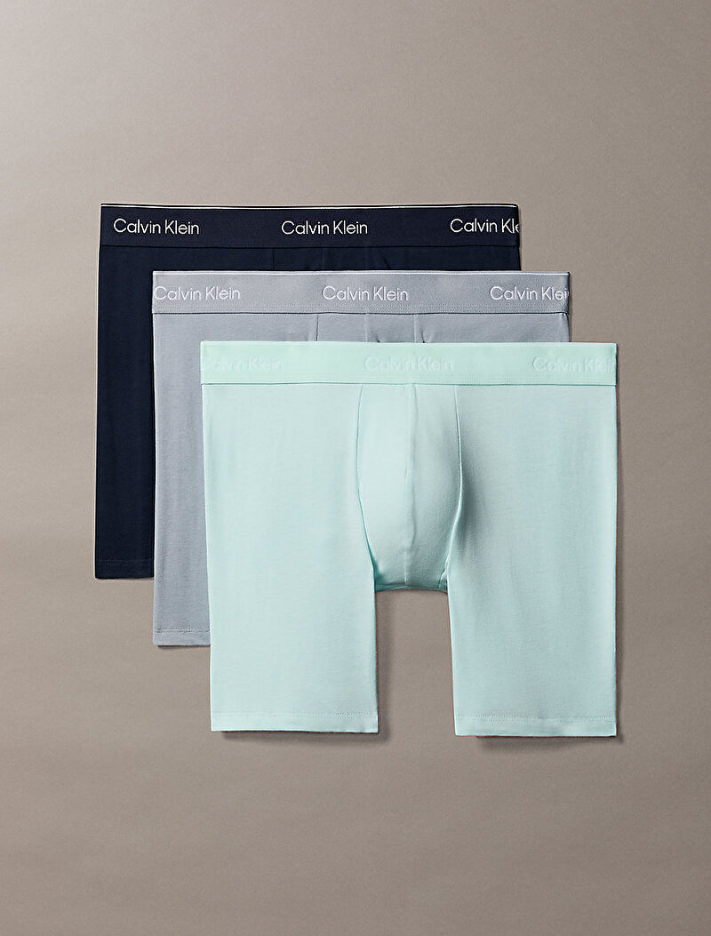 Calvin Klein Çok renkli Renkli Erkek 3'lü Paket Boxer Brief