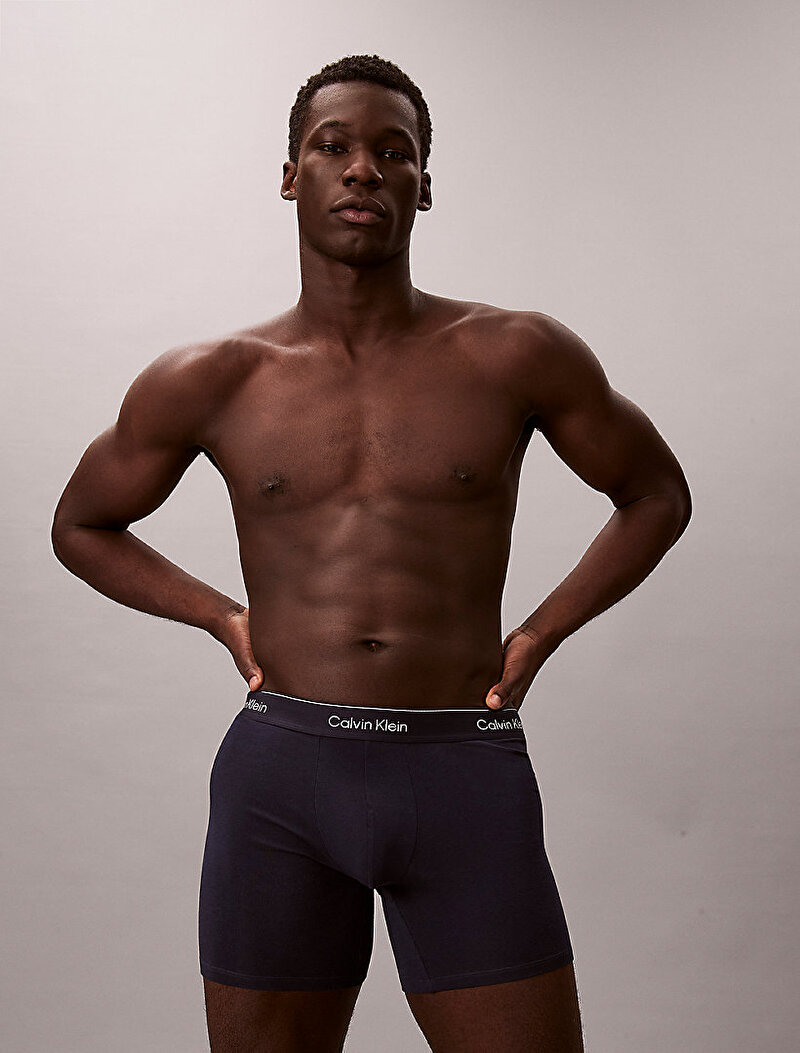 Calvin Klein Çok renkli Renkli Erkek 3'lü Paket Boxer Brief