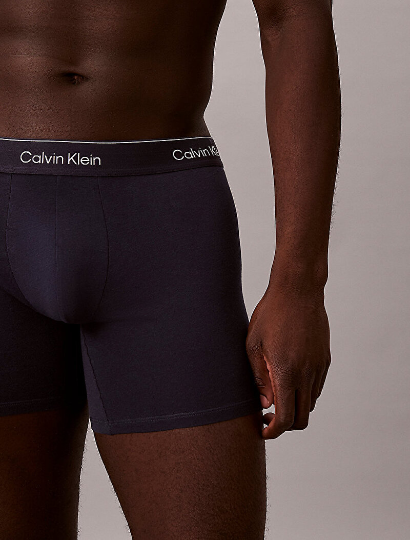 Calvin Klein Çok renkli Renkli Erkek 3'lü Paket Boxer Brief