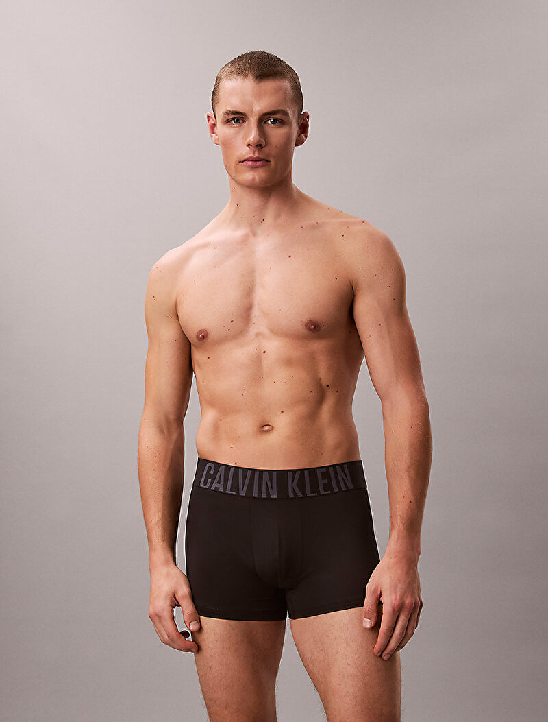 Calvin Klein Siyah Renkli Erkek 3'lü Paket Trunk Boxer
